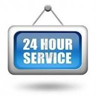24 hour services are available